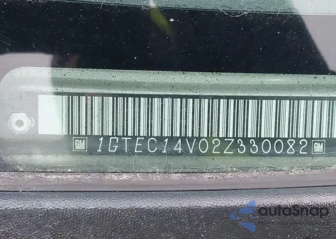 2002 GMC Sierra 1500 Sl из США, поврежденный, VIN 1GTEC14V02Z330082